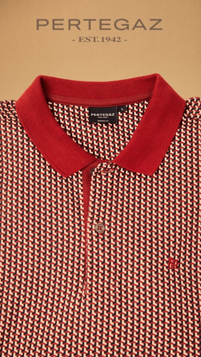 POLO ESTAMPADO
Sobre jersey algodón ultrafino y sometido
a un acabado SOFT TOUCH que le
proporciona suavidad, brillo y ligereza
imitando al MERCERIZADO.

#pertegazmen