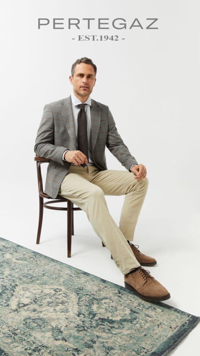 #pertegazmen Un concepto relajado de sastrería.