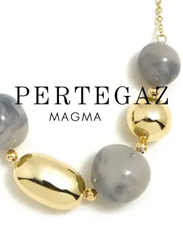 Colección MAGMA. ResIna y latón bañado. Acabado e-coating..