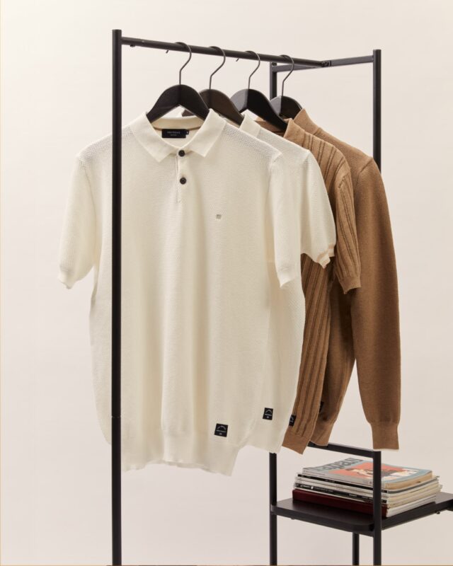 POLOS ALGODON ORGANICO
en galga 12/14.

#pertegazmen #polos #ss26collection #menswear